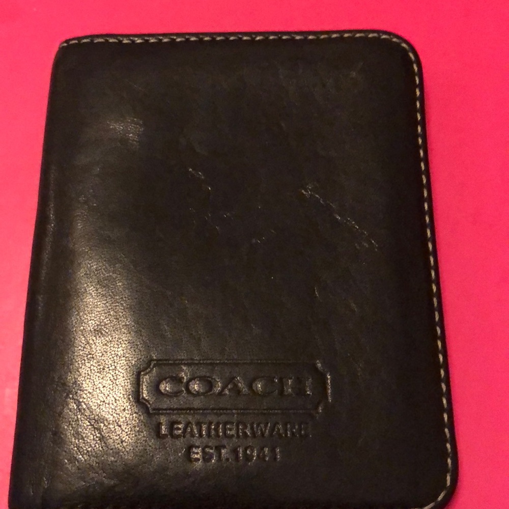 Coach ID card holder